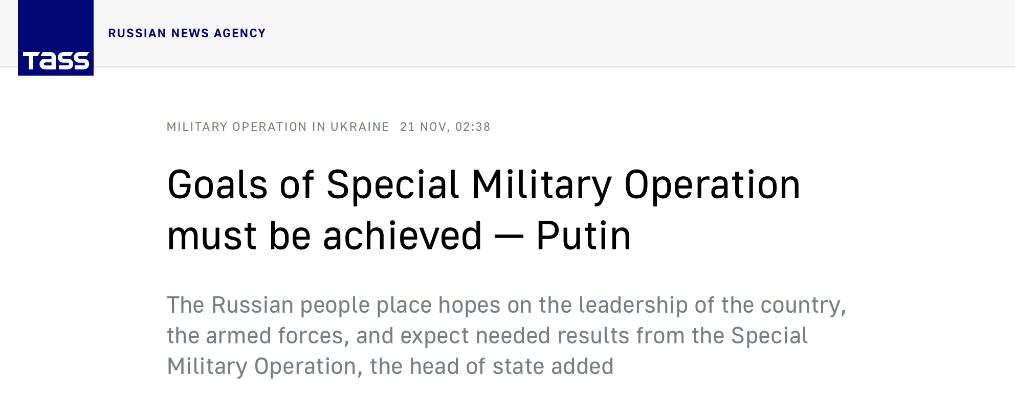 Yet Another Dead-on-Arrival Ukraine Peace Scheme: Leaked 28 Point Plan Predictably Unable to Reconcile Irreconcilable Positions